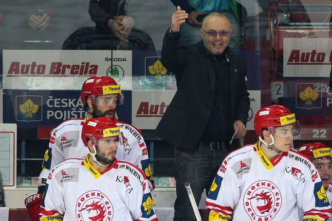 Třetí semifinále hokejové extraligy - Sparta vs. Třinec