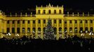 Slavnostně nazdobený Schönbrunn.