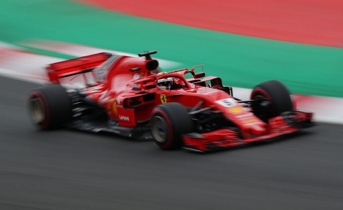 F1, VC Španělska 2018: Sebastian Vettel, Ferrari