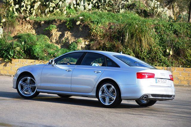 Audi A6 jízdní test Sicílie