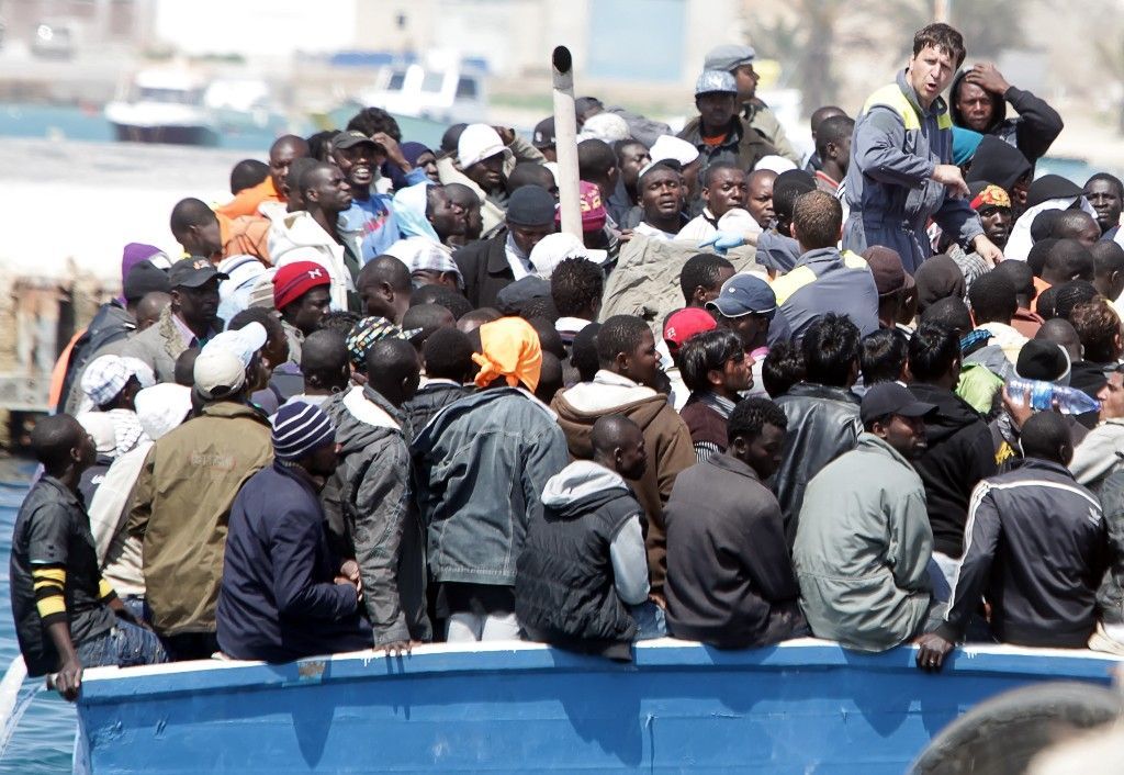Migranti na Lampeduse