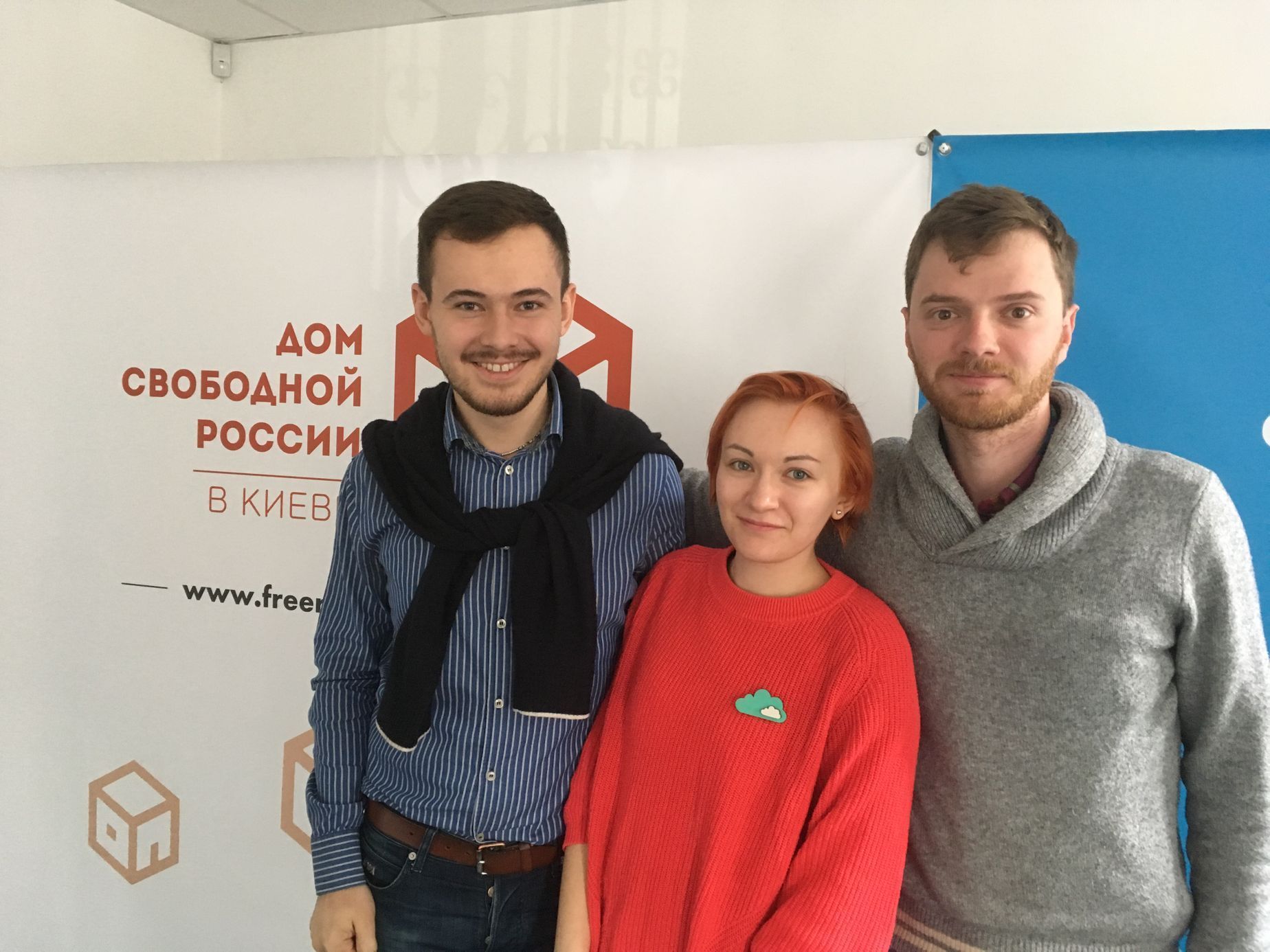 Greg Frolov s kolegy Ukrajina Rusové