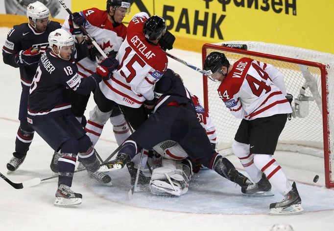 MS v hokeji 2012: USA - Kanada (Atkinson, Ward, Abdelkader)