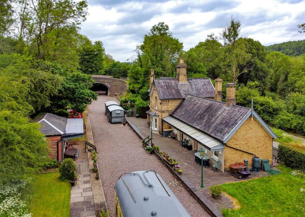 nádraží, dům, vagon, nádraží, bydlení