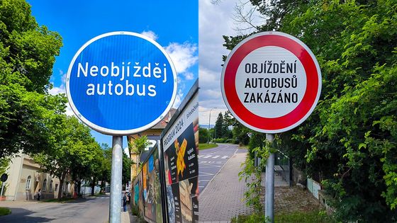 Je příkaz totéž co zákaz? Jak se vyznat v objíždění autobusu na zastávce