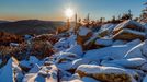 Krajina v Krkonoších. Bližší lokace neuvedena.