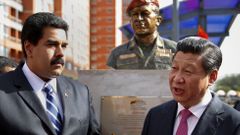 maduro si ťin-pching busta chávez venezuela čína