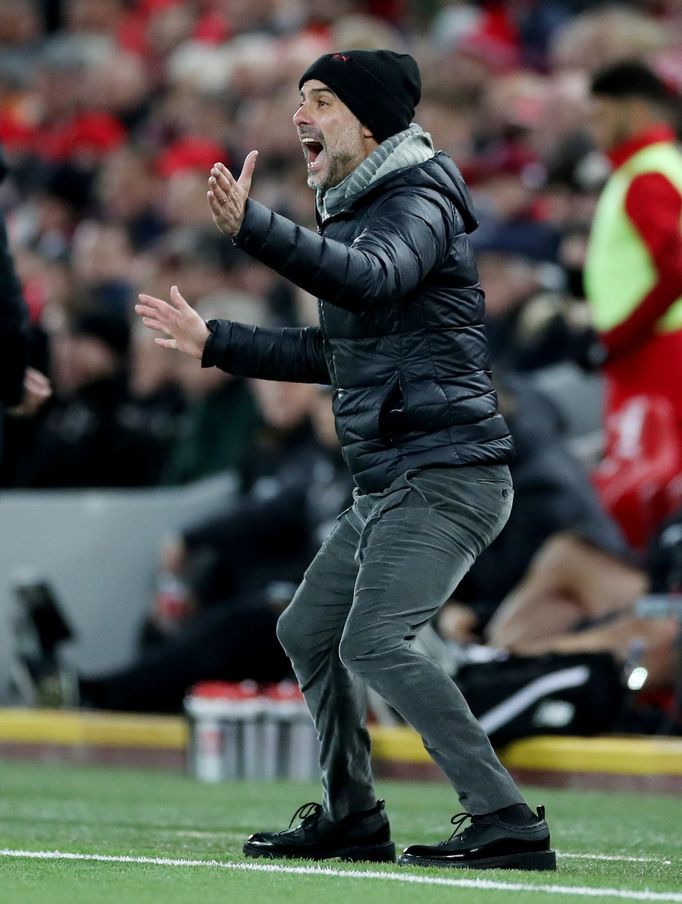 Pep Guardiola (Liverpool vs. Manchester City)