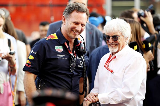 Christian Horner a Bernie Ecclestone