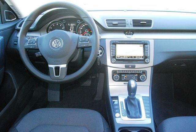 První test nového passatu