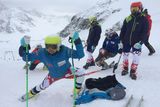 Dalším českým sjezdařem je Patrik Hetmer, zrakově handicapovaný alpský lyžař. Ten na hry jede s trasérem Miroslavem Máčalou.