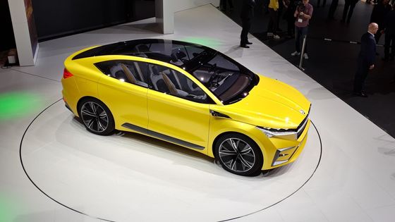 Škoda Vision iV - jedno z lákadel ženevského autosalonu.