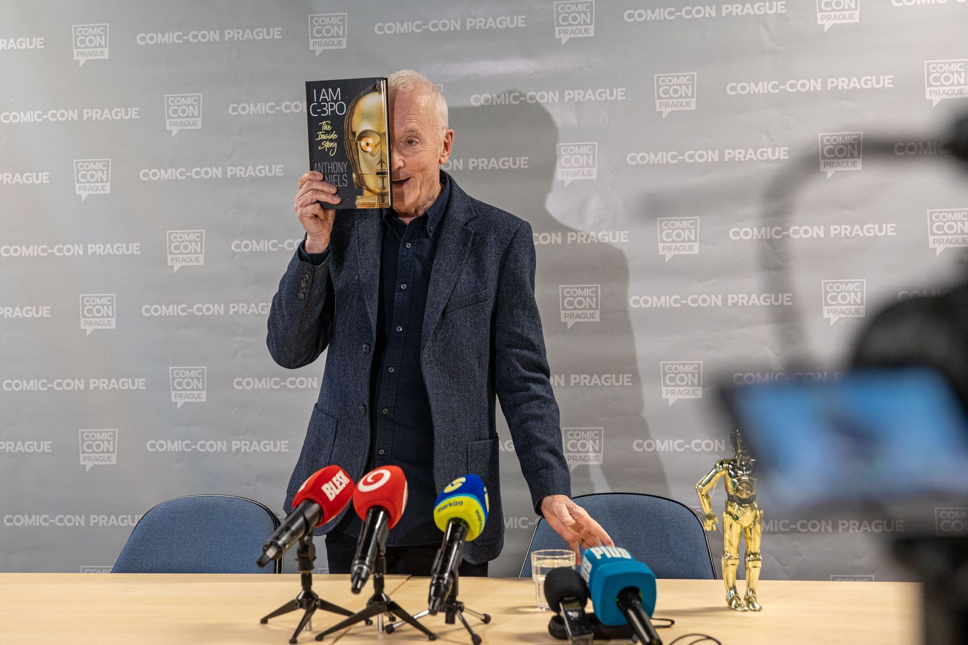 Festival popkultury Comic Con 2024 v Praze v O2 Universum - Anthony Daniels