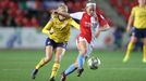 Liga mistryň, Slavia - Arsenal: Aneta Dědinová