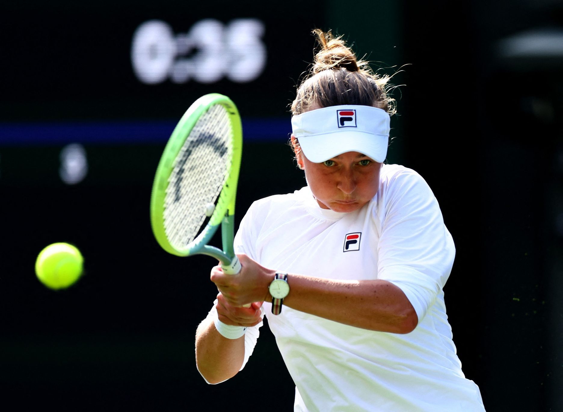 tenis, Wimbledon 2023, Barbora Krejčíková, 1. kolo