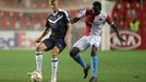 EL: Slavia vs. Bourdeaux: Andreas Cornelius, Michael Ngadeu