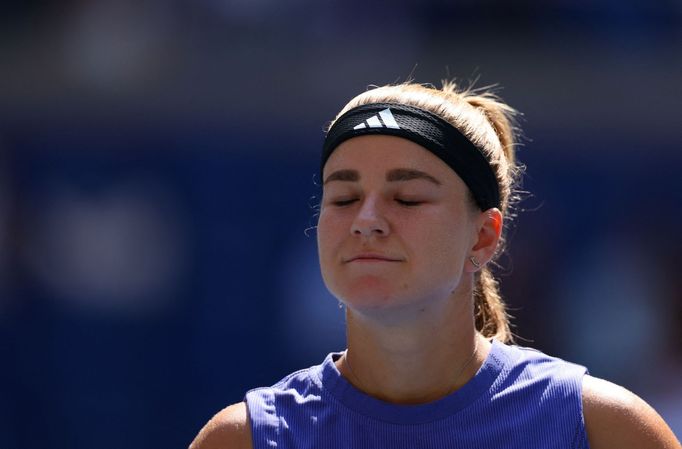 Karolína Muchová - Beatriz Haddadová Maiaová, čtvrtfinále US Open 2024