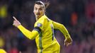 Zlatan Ibrahimovic poslal dvě góly fotbalisty Švédska na ME 2016.