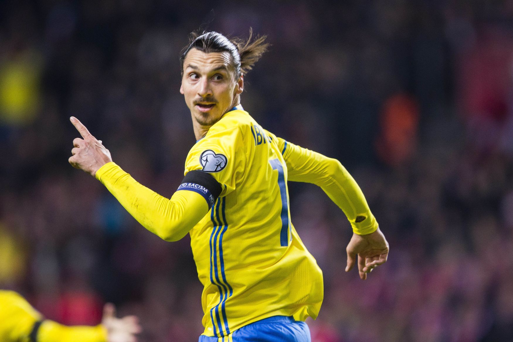 Baráž ME 2016, Dánsko - Švédsko: Zlatan Ibrahimovic
