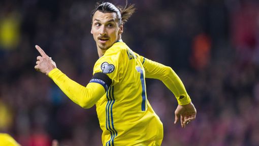 Zlatan Ibrahimovic poslal dvě góly fotbalisty Švédska na ME 2016.