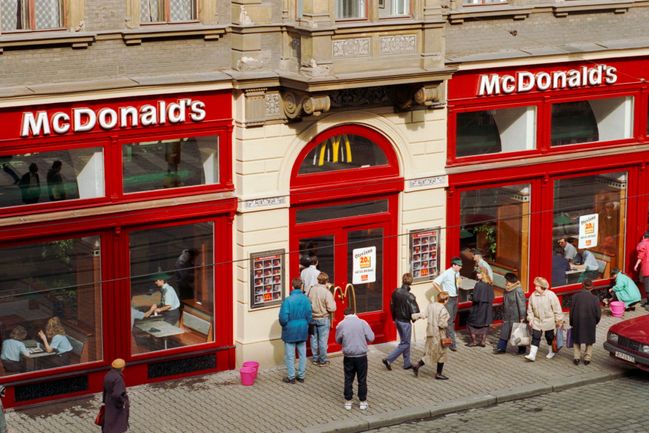 McDonald's jsme brali za luxusní podnik