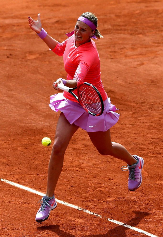 Petra Kvitová v prvním kole French open 2015