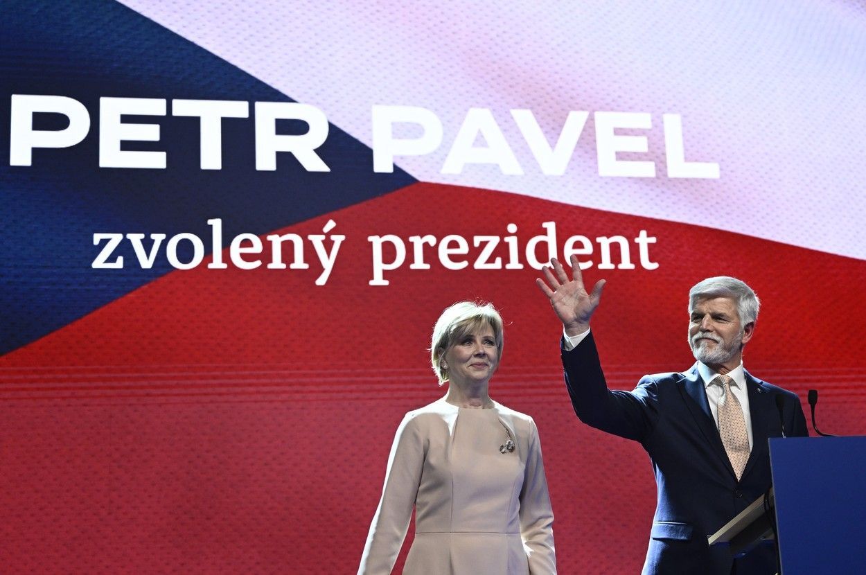 Petr Pavel, 2. kolo, prezidentské volby 2023, volby, kandidát, Praha, volební štáb, domácí