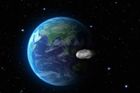 Zemi v noci těsně minul 500 metrů široký asteroid