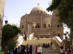 Koptský kostel v Káhiře.