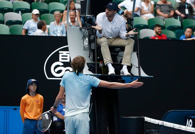 Australian Open 2018, šestý den (Alexander Zverev)