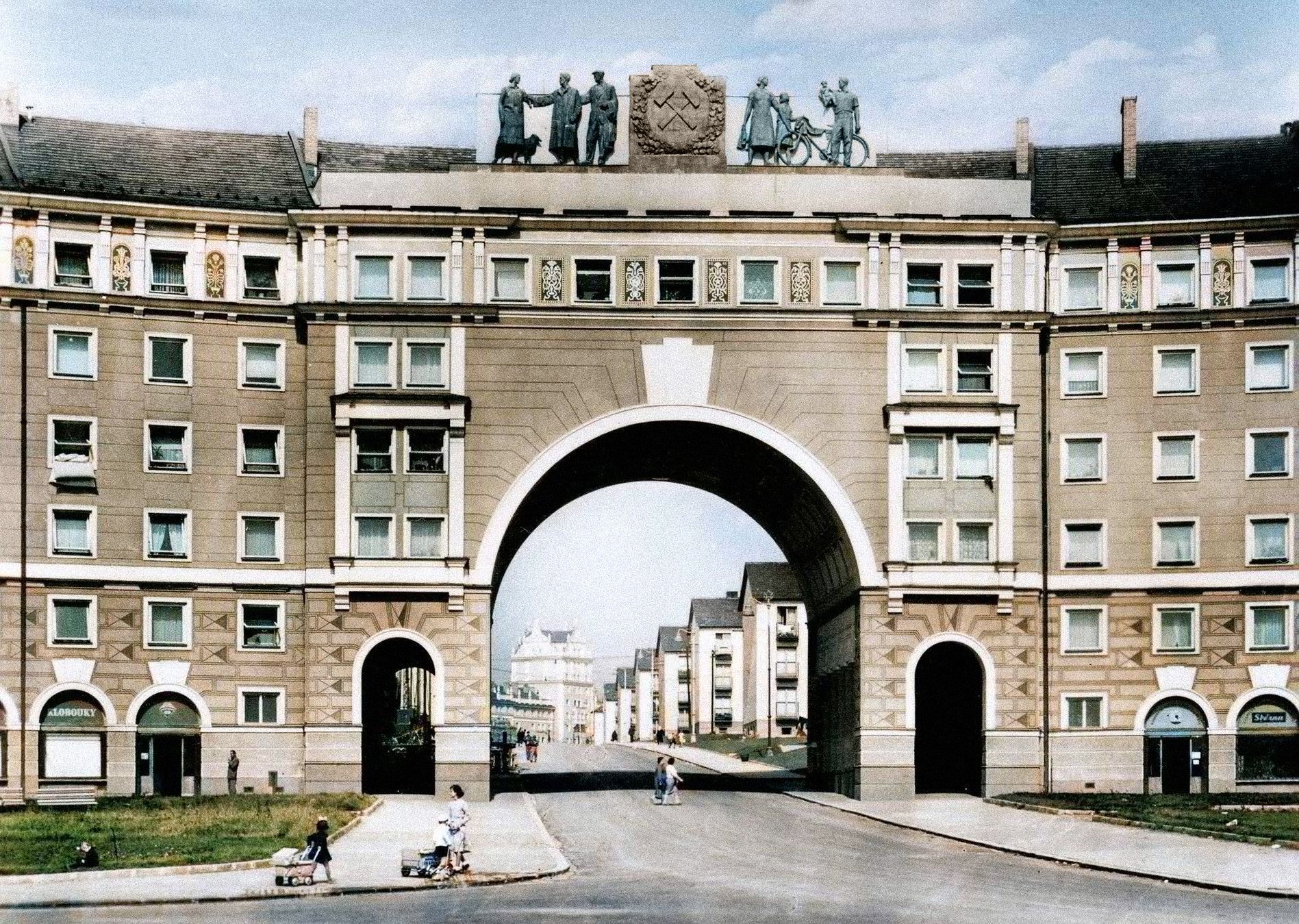 Ostrava, 100 let, obarvené fotografie, Domácí
