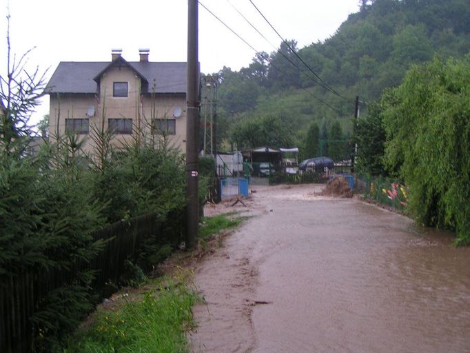 Těchlovice, okres Děčín, 7. 8. 2010, 17:00.