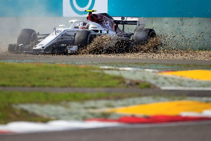 F1 VC Číny 2018: Charles Leclerc, Sauber