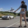 Porsche grid girls - Porsche 550 RS