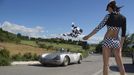 Porsche grid girls - Porsche 550 RS