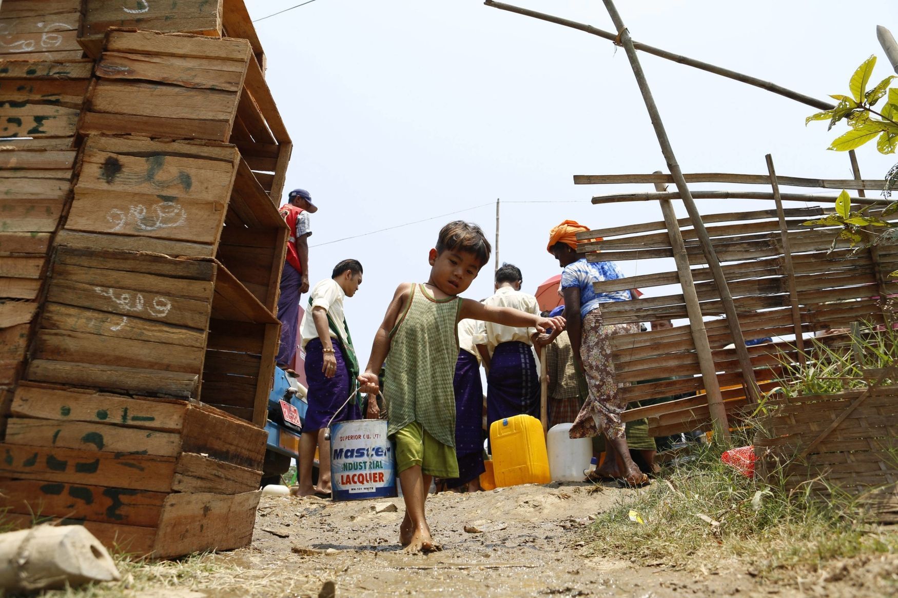 Myanmar, sucho