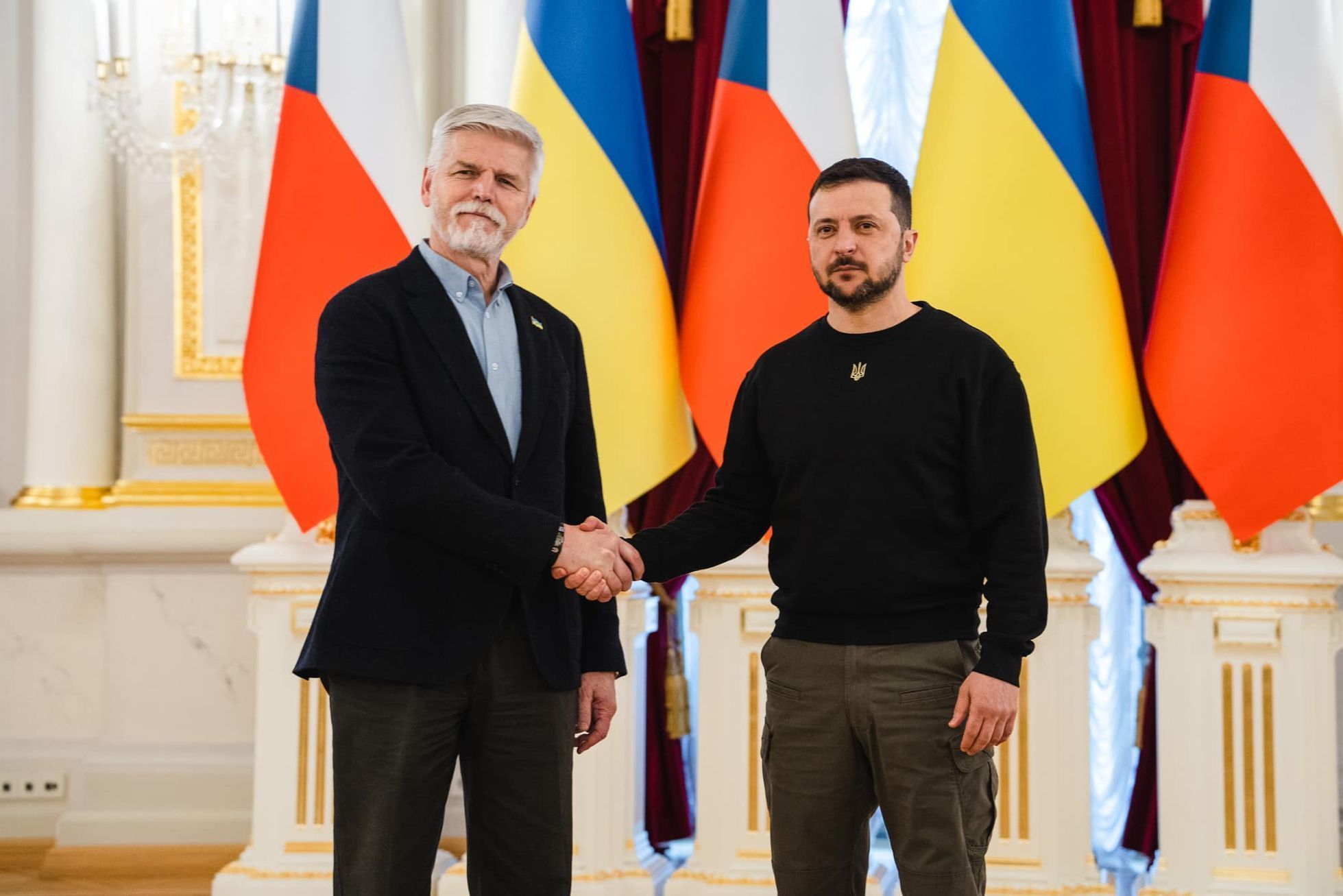 petr pavel volodymyr zelenskyj ukrajina česko