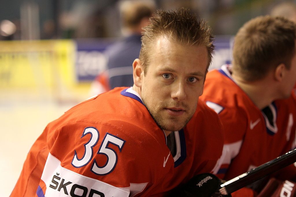 Trénink českého týmu na MS v hokeji 2013, Jan Hejda