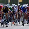 Spurt do cíle 7. etapy na Tour de France 2018