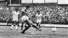 Bohemka - Lokomotiva Košice, 1.9.82.Dobové fotografie z fotbalové sezóny mezi lety 1982 a 1983, kdy FC Bohemians Praha 1905 získal mistrovský titul v československé lize.