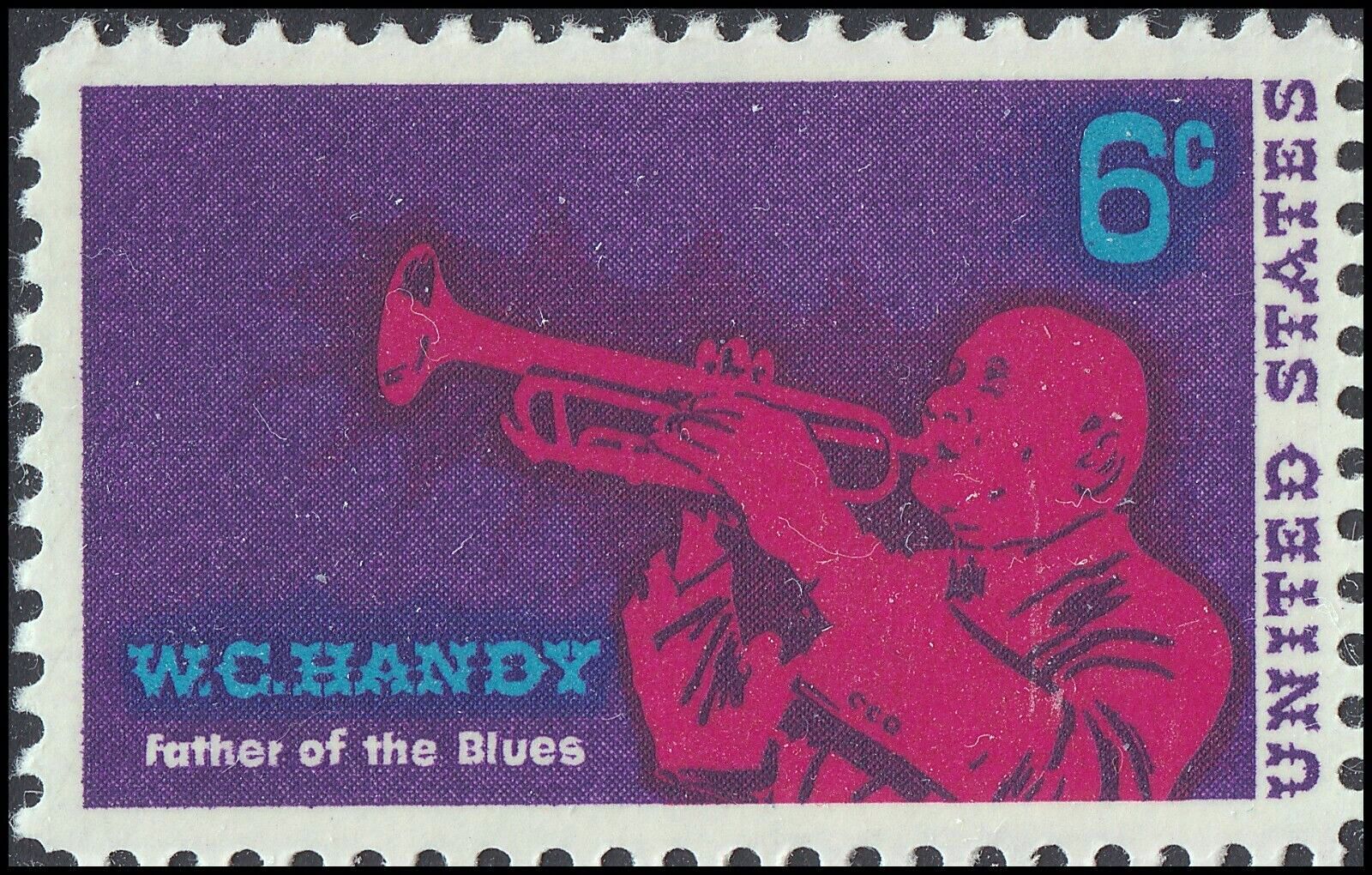 W. C. Handy, známka, 1969