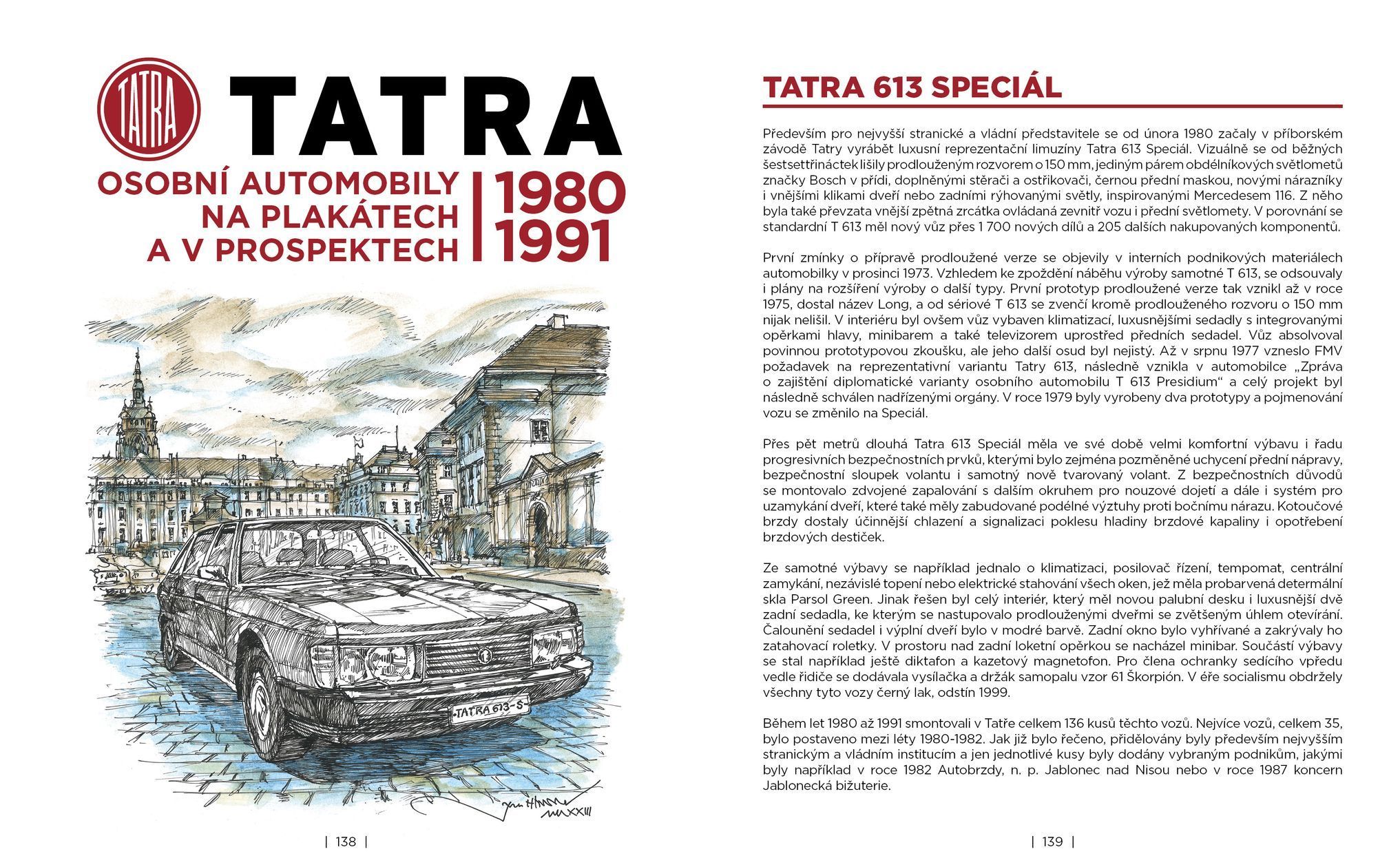 Tatra – osobní automobily na plakátech a v prospektech, 1945–1999