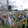 USA, Rusko, Ukrajina, Aljaška, Trump, Putin, summit, demonstrace