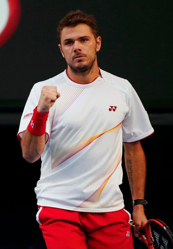 Stanislas Wawrinka v semifinále Australian Open 2014