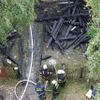 V Plané na Tachovsku shořela brzy ráno fara
