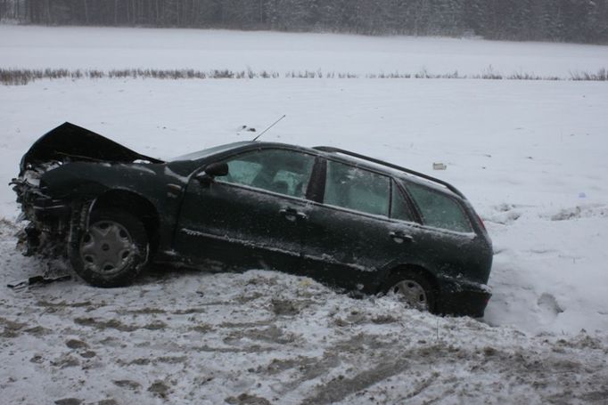 Všechny karamboly se na Svitavsku naštěstí obešly bez zranění