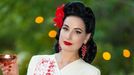 Královna burlesky Dita von Teese.