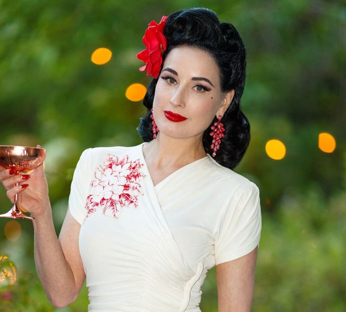 Královna burlesky Dita von Teese.