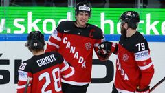 MS 2015: Česko - Kanada: Claude Giroux (28), Sidney Crosby a Ryan O'Reilly (79)