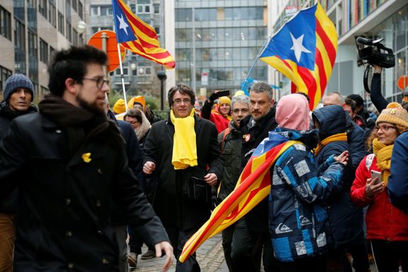 Sesazený katalánský premiér Carles Puigdemont.